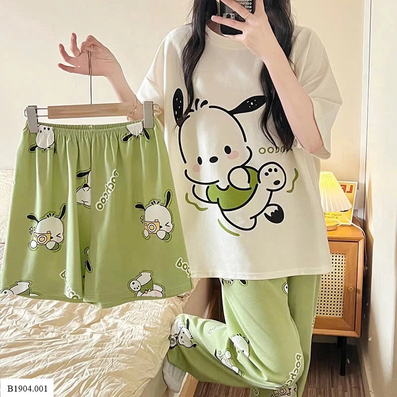   SET BỘ NGỦ CUTE CHO NỮ Sỉ 85k