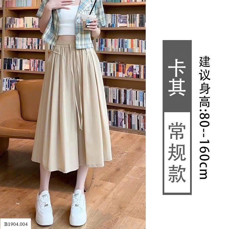 QUẦN RỘNG GIẢ VÁY DÁNG DÀI Sỉ 130k