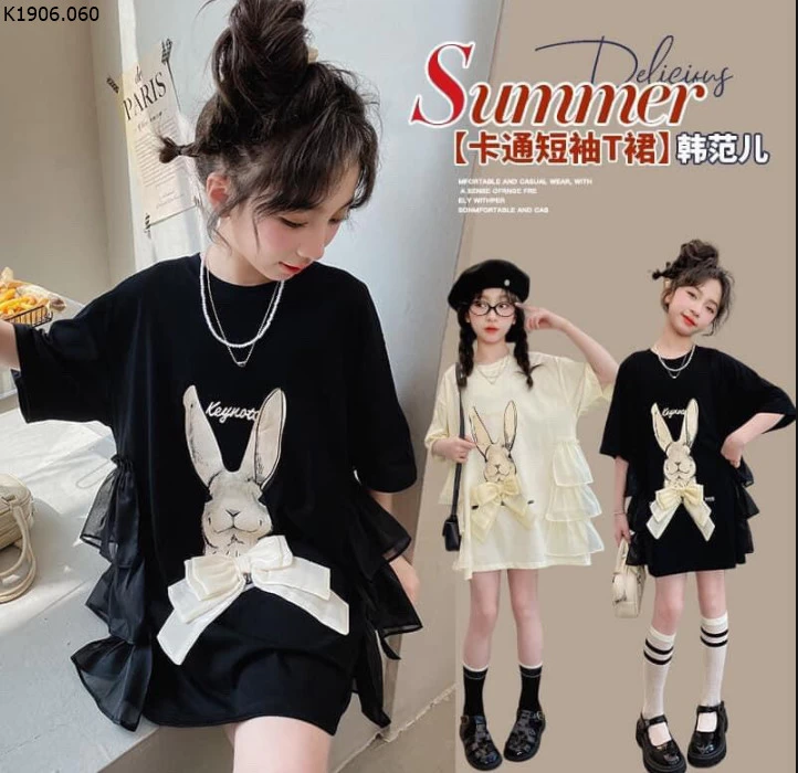 VÁY ÁO THỎ CUTE Sỉ 144k