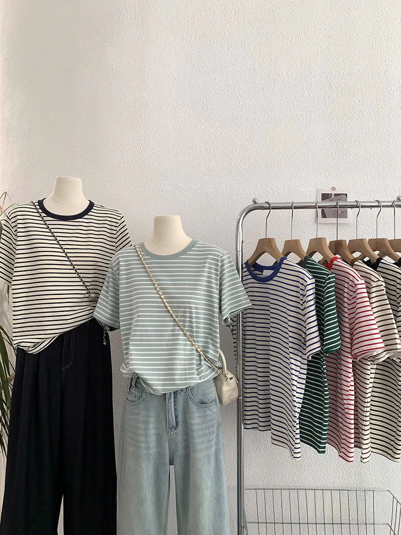 ÁO KẺ NGANG FREESIZE  Sỉ 110K