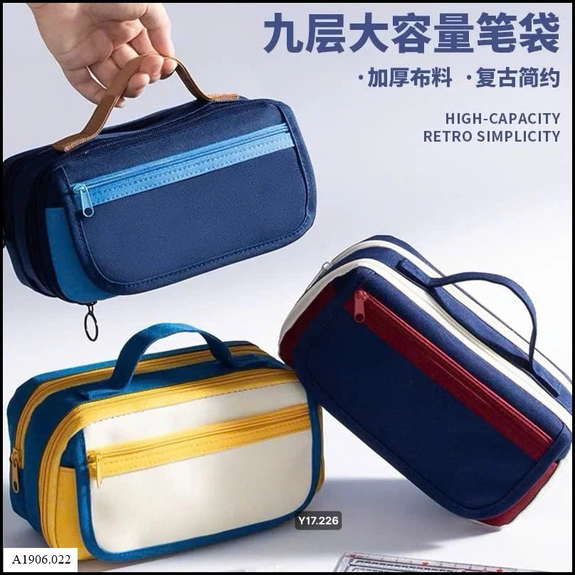 TÚI ĐỰNG BÚT NHIỀU NGĂN  Sỉ giá  70k/1 chiếc