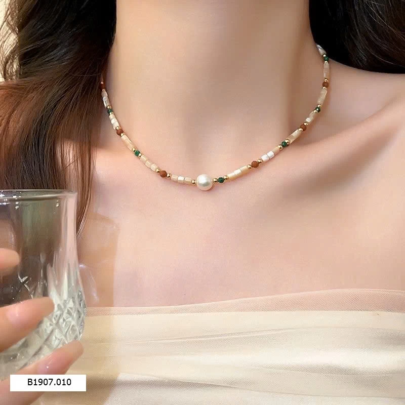 Vòng cổ ngọc trai GOLLIC    Sỉ 125k