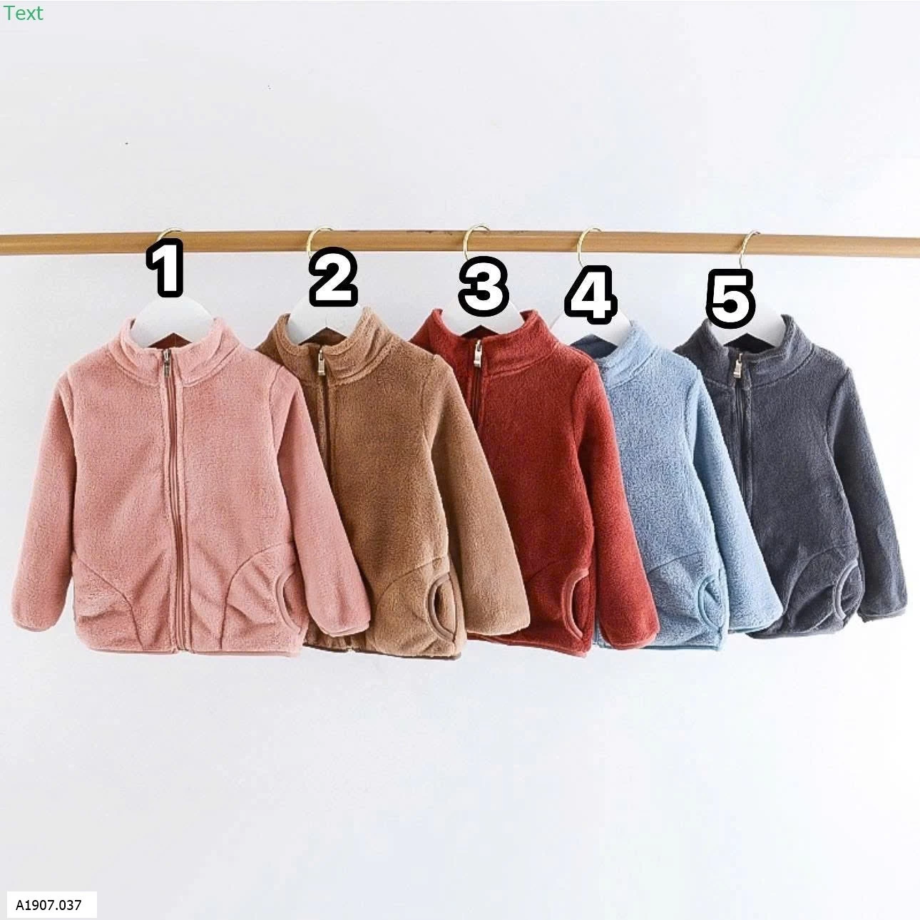 ÁO KHOÁC LÔNG CHO BÉ   Sỉ 67k