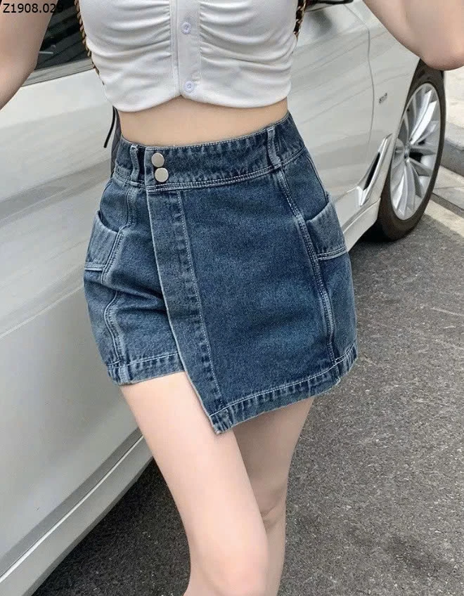 QUẦNN SHORT JEAN GIẢ VÁY   Sỉ  120k