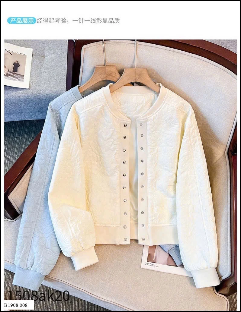 ÁO KHOÁC BOMBER HOA NỔI CAO CẤP  Giá sỉ 290k
