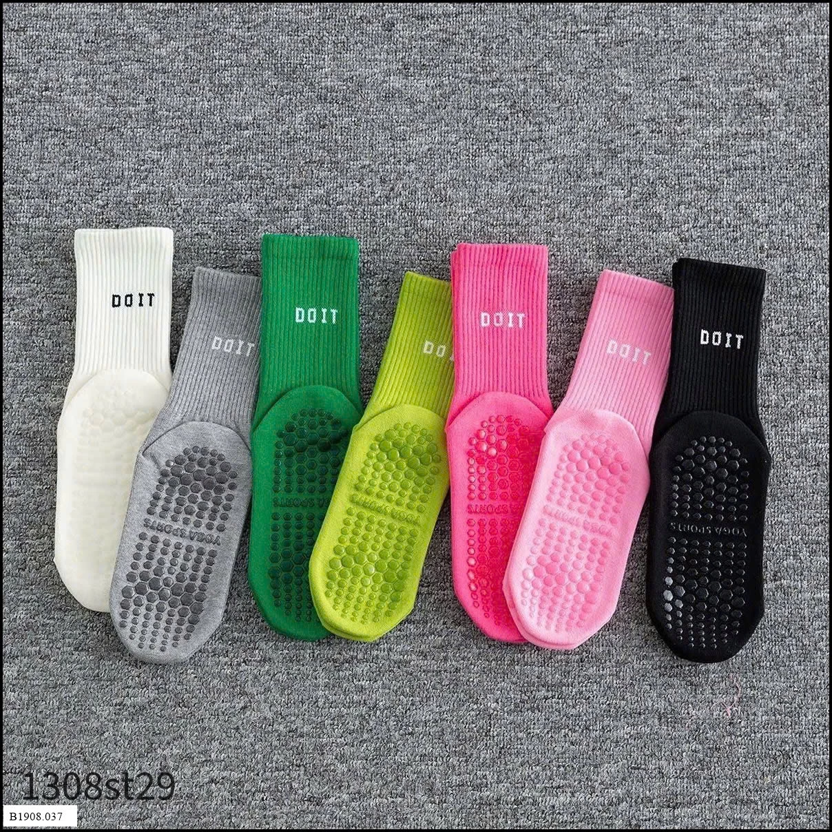 Set 7đ Tất thể thao chống trơn Giá sỉ 65k