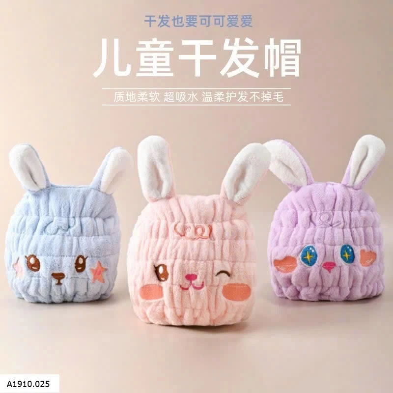 SET 3 MŨ  LÀM KHÔ TÓC   Giá sỉ 75k