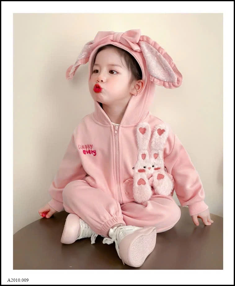GOM BỘ NỈ THỎ HỒNG / Giá sỉ 274k