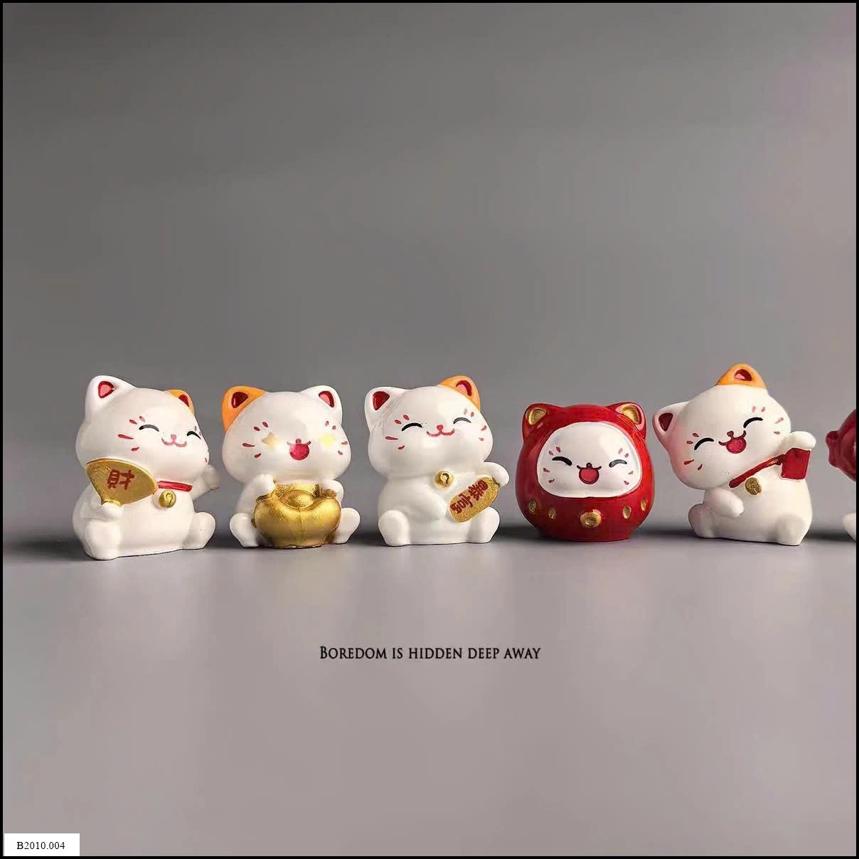 GOM SALE SET 6 MÈO DẢUMA MEOW MAY MẮN Giá sỉ 41k/set