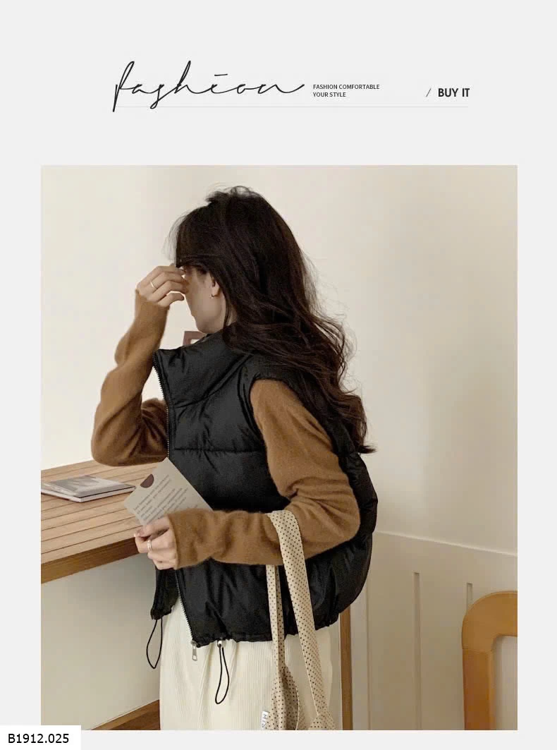 ÁO KHOÁC GILE PHAO NỮ  Giá sỉ 176k