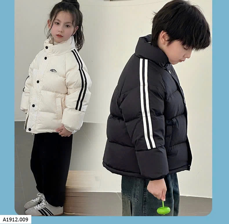 ÁO KHOÁC PHAO LÔNG VỊT SIÊU NHẸ SỌC VAI Giá sỉ 258k