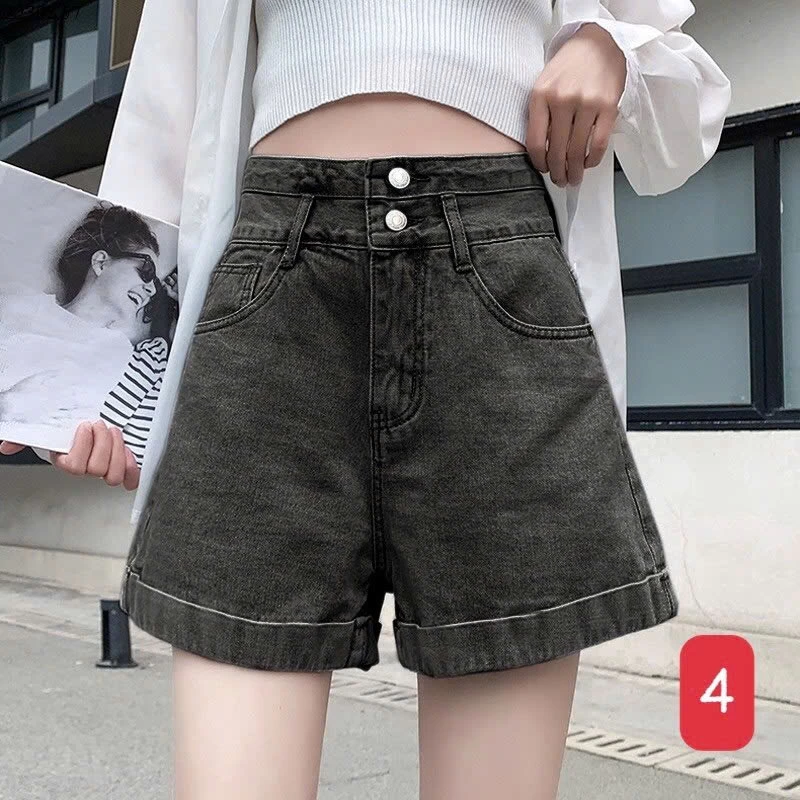 QUẦN SHORT NỮ CẠP CAO Si 87k