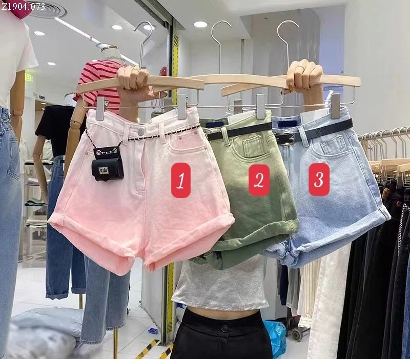 SHORT JEAN LOANG NỮ  Si 113kK