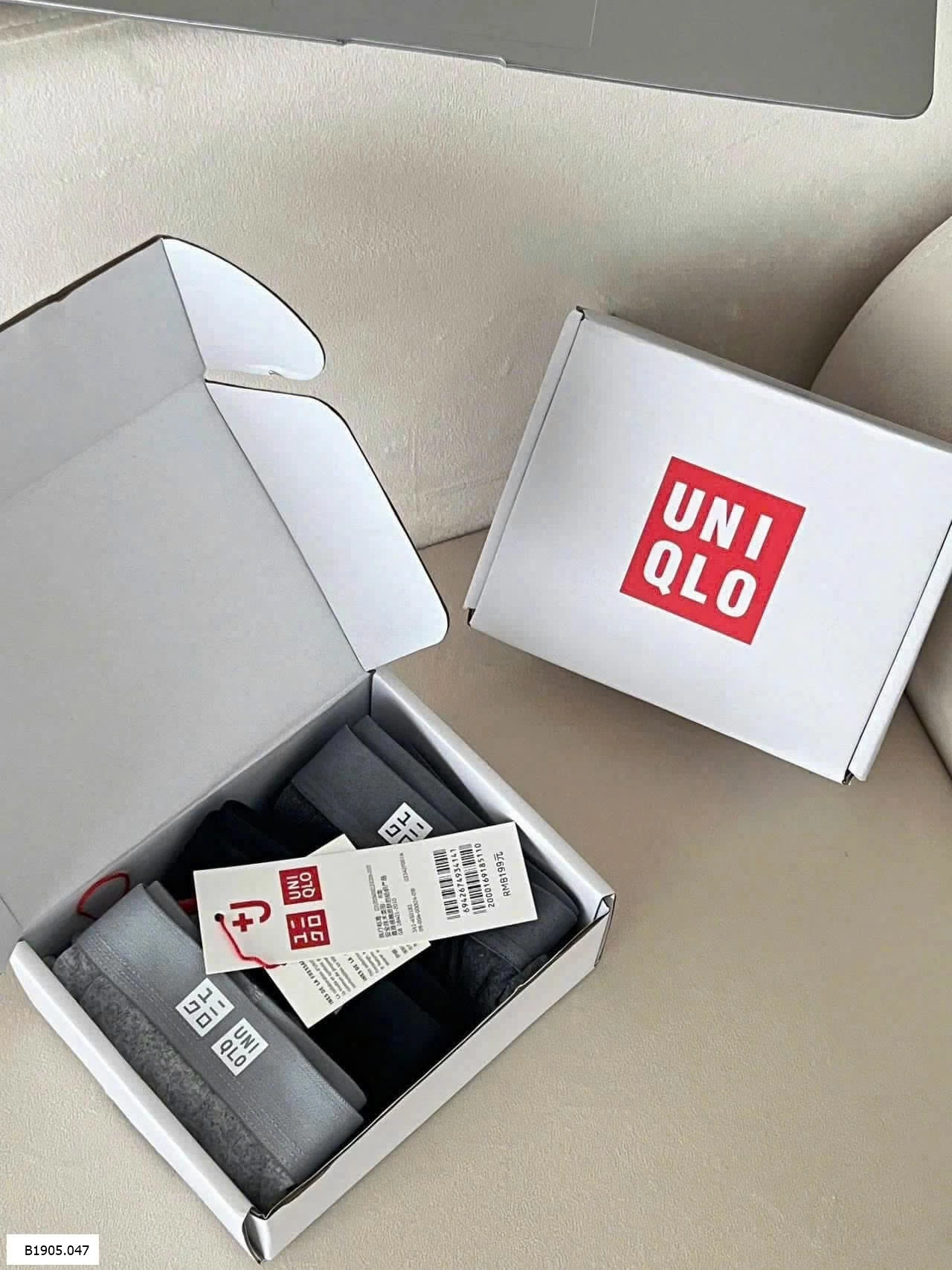 HỘP 3 QUẦN SỊP ĐÙI U...NIQL NAM Sỉ 93k/ 1 set 3 chiếc