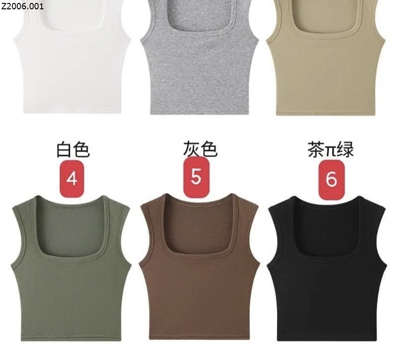 ÁO CROPTOP SÁT NÁCH   Sỉ 55k