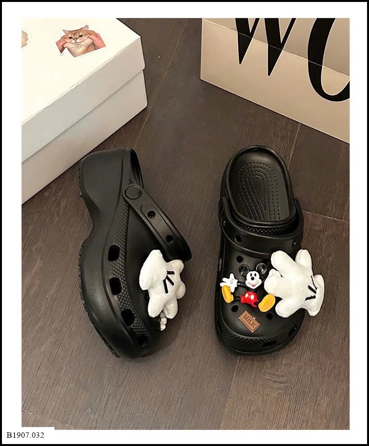 DÉP CROCS MICKEY   Sỉ giá 130k