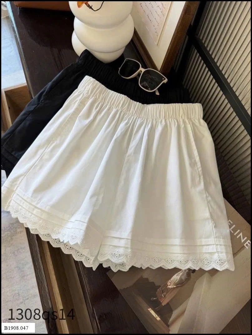QUẦN SHORT PHỐI REN ANNA Giá sỉ 150k