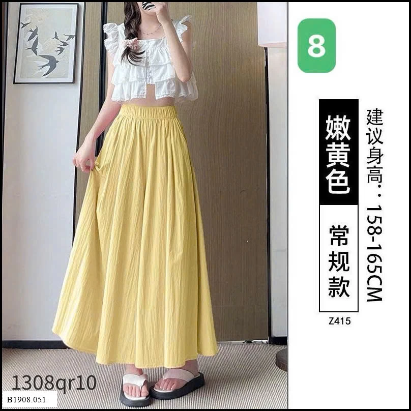QUẦN ỐNG RỘNG DÁNG VÁY YAMAMOTO Giá sỉ 95k