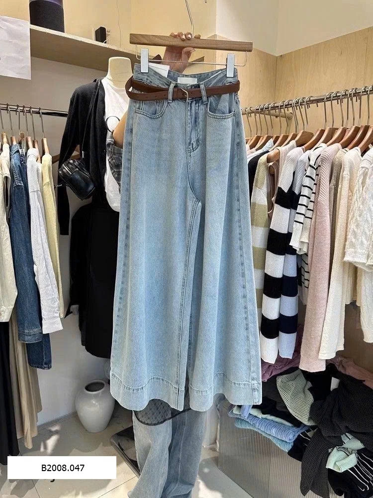 QUẦN JEAN SUÔNG ỐNG RỘNG  Giá sỉ 190k