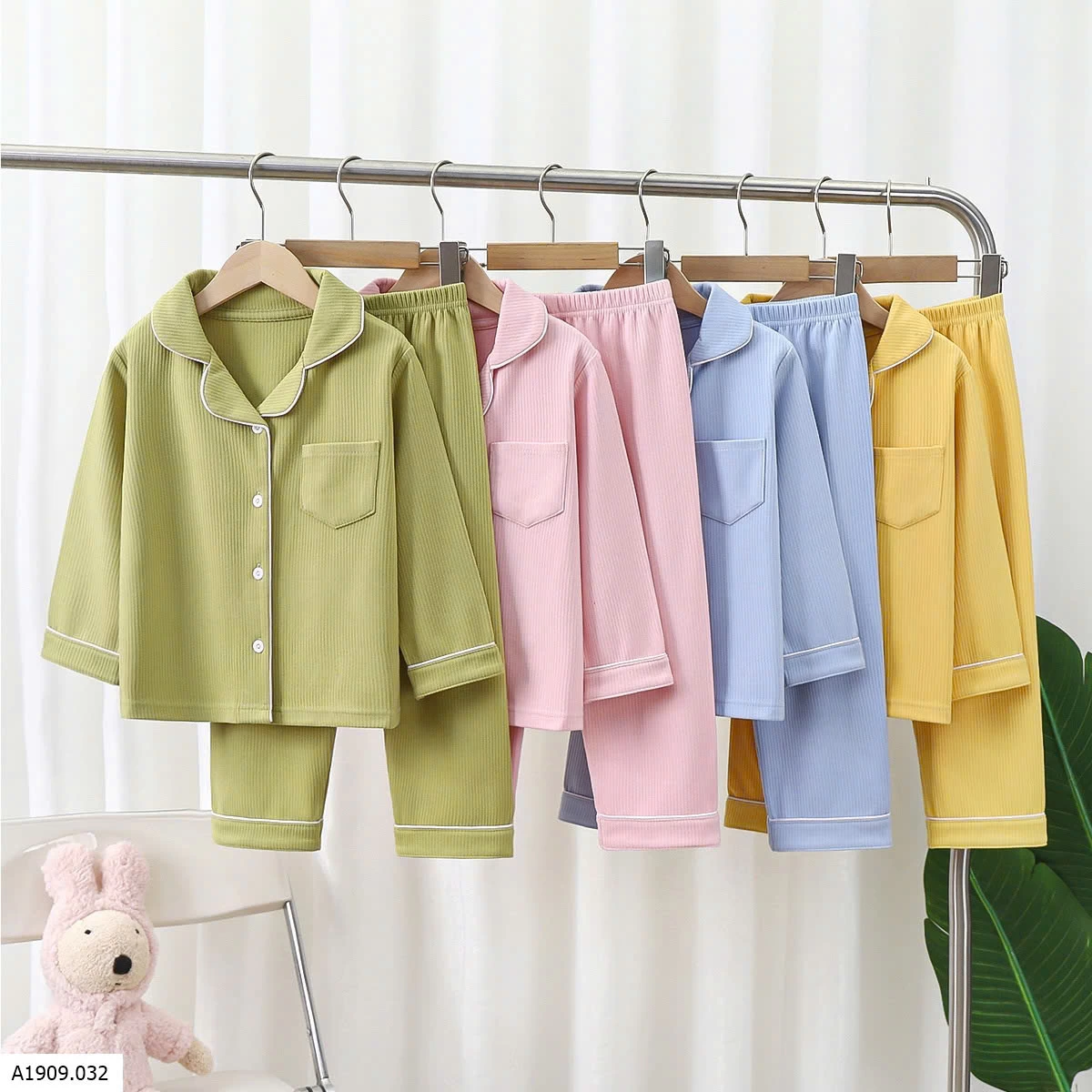 BỘ PIJAMA TRƠN CHO BÉ   Giá sỉ 90-130   107k/1b  140-180    127k/1b