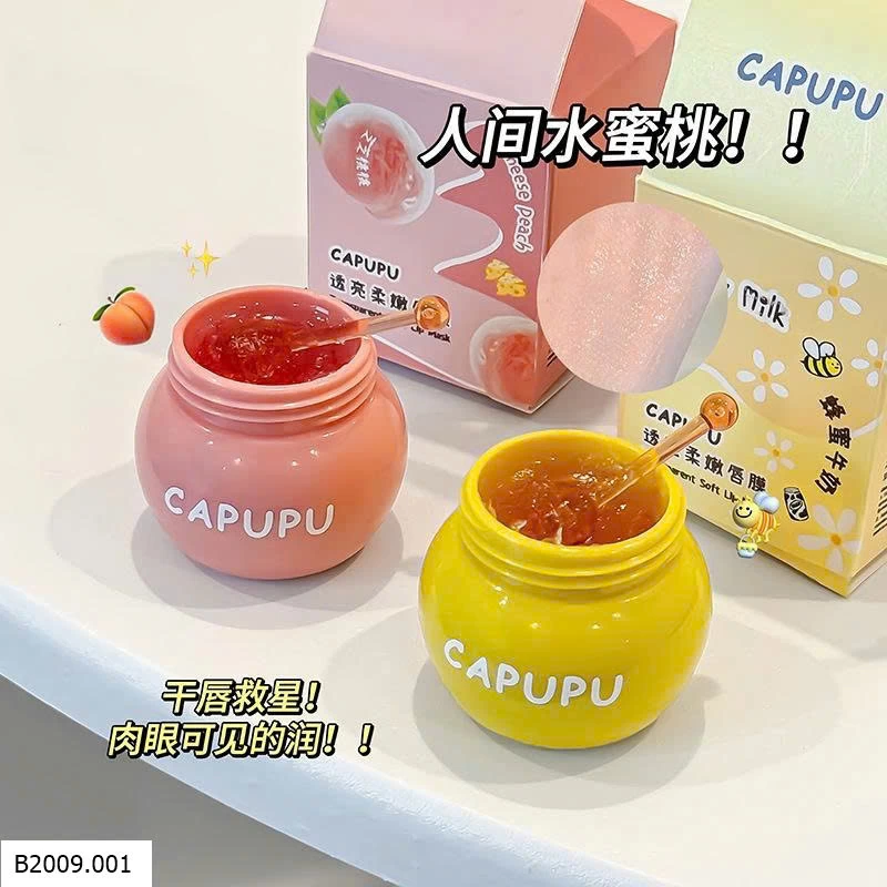 SET 2 SON DƯỠNG CAPUPU    Giá sỉ 39k/ set 2c