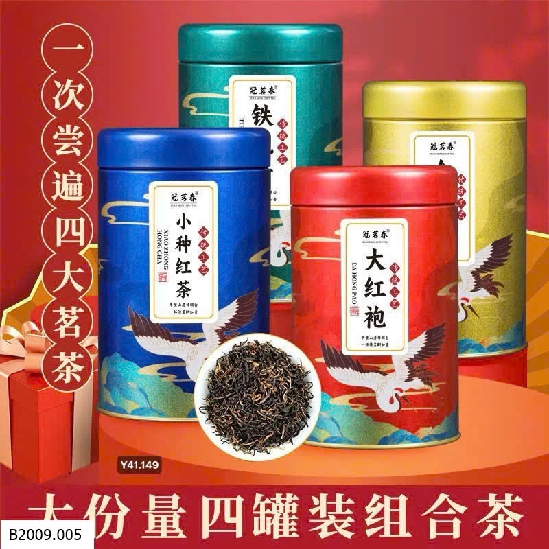 SET 4 HỘP TRÀ   Giá sỉ 190k /1 set