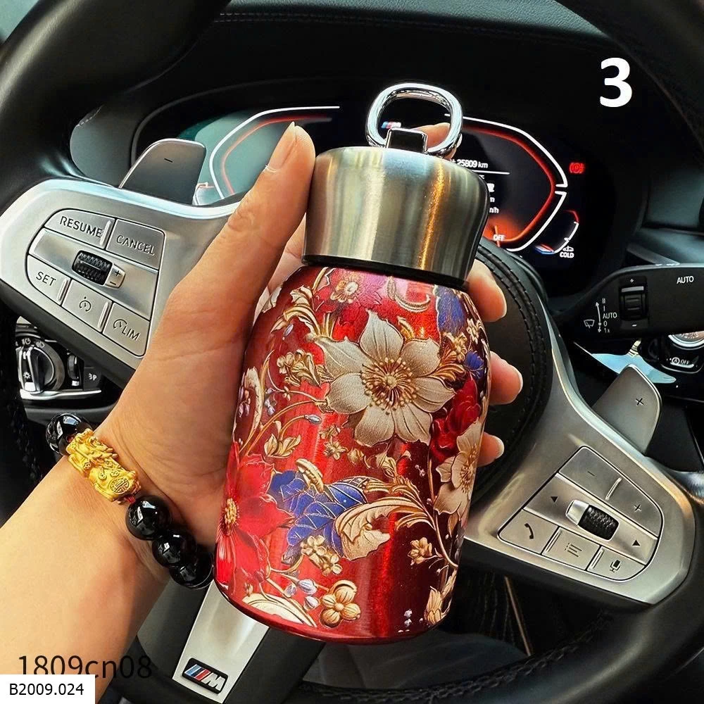 BÌNH GIỮ NHIỆT MINI HỌA TIẾT CỔ ĐIỂN   Giá sỉ 70k