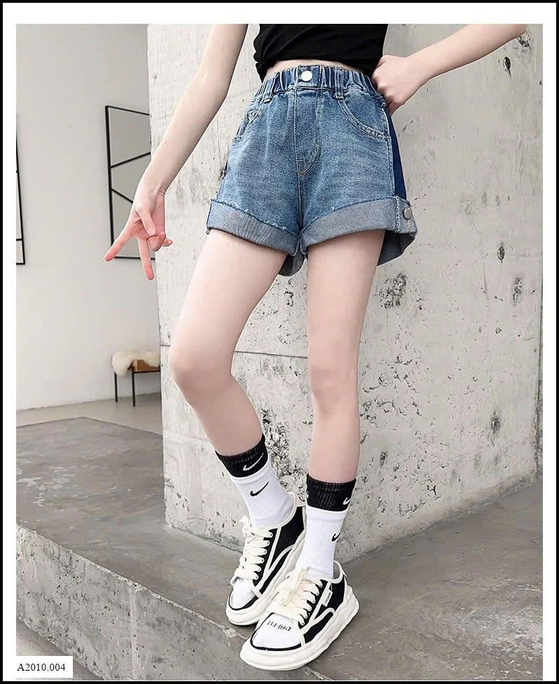 SET ÁO THUN + SHORT JEANS GẤP GẤU Giá sỉ áo: 88k  quần: 116k