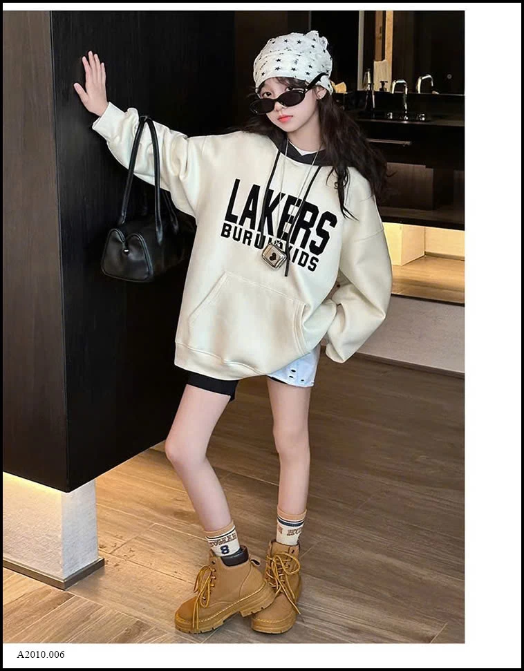 ÁO HOODIE LAKERS Giá sỉ 211k