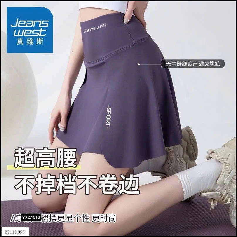 VÁY TẬP YOGA NỮ JEANSWES Giá sỉ 165k