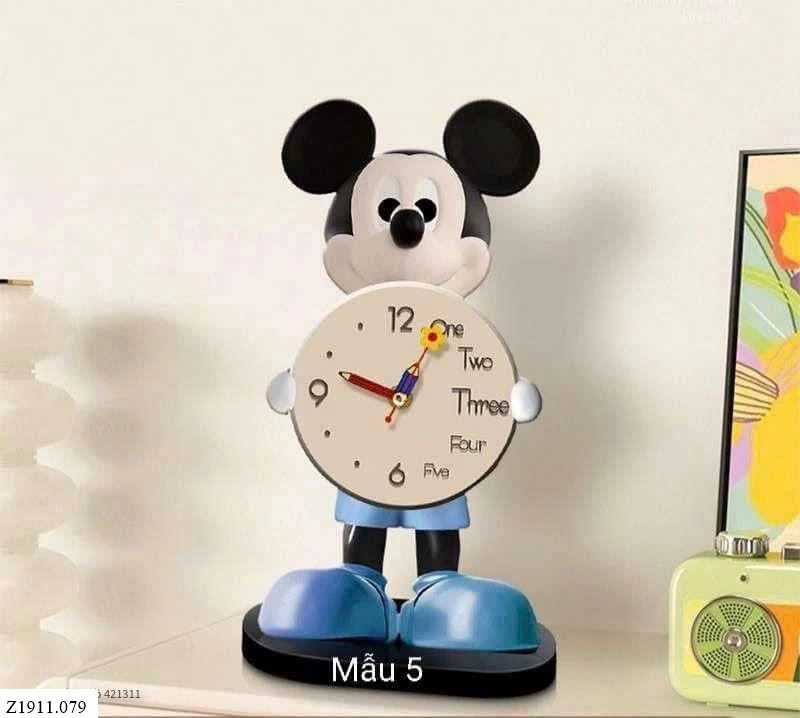 Đồng hồ để bàn Mickey   Sỉ 65k