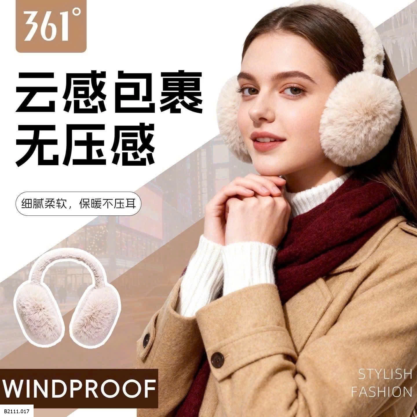 BỊT TAI LÔNG MỀM 361 Giá sỉ 110k