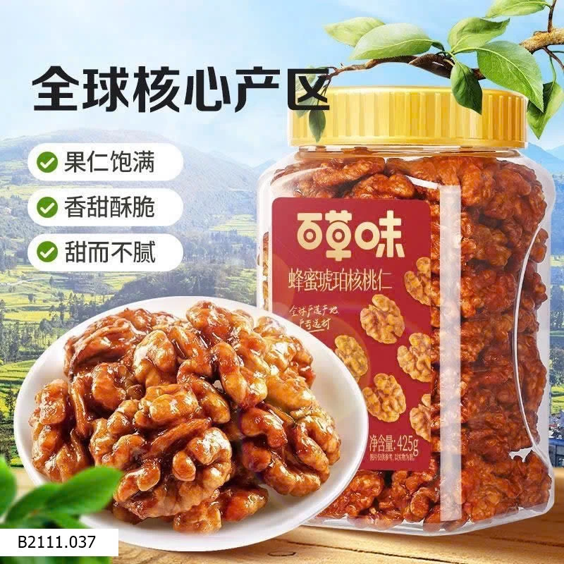 Óc chó tẩm mật ong Bách Thảo Vị Giá sỉ 110k