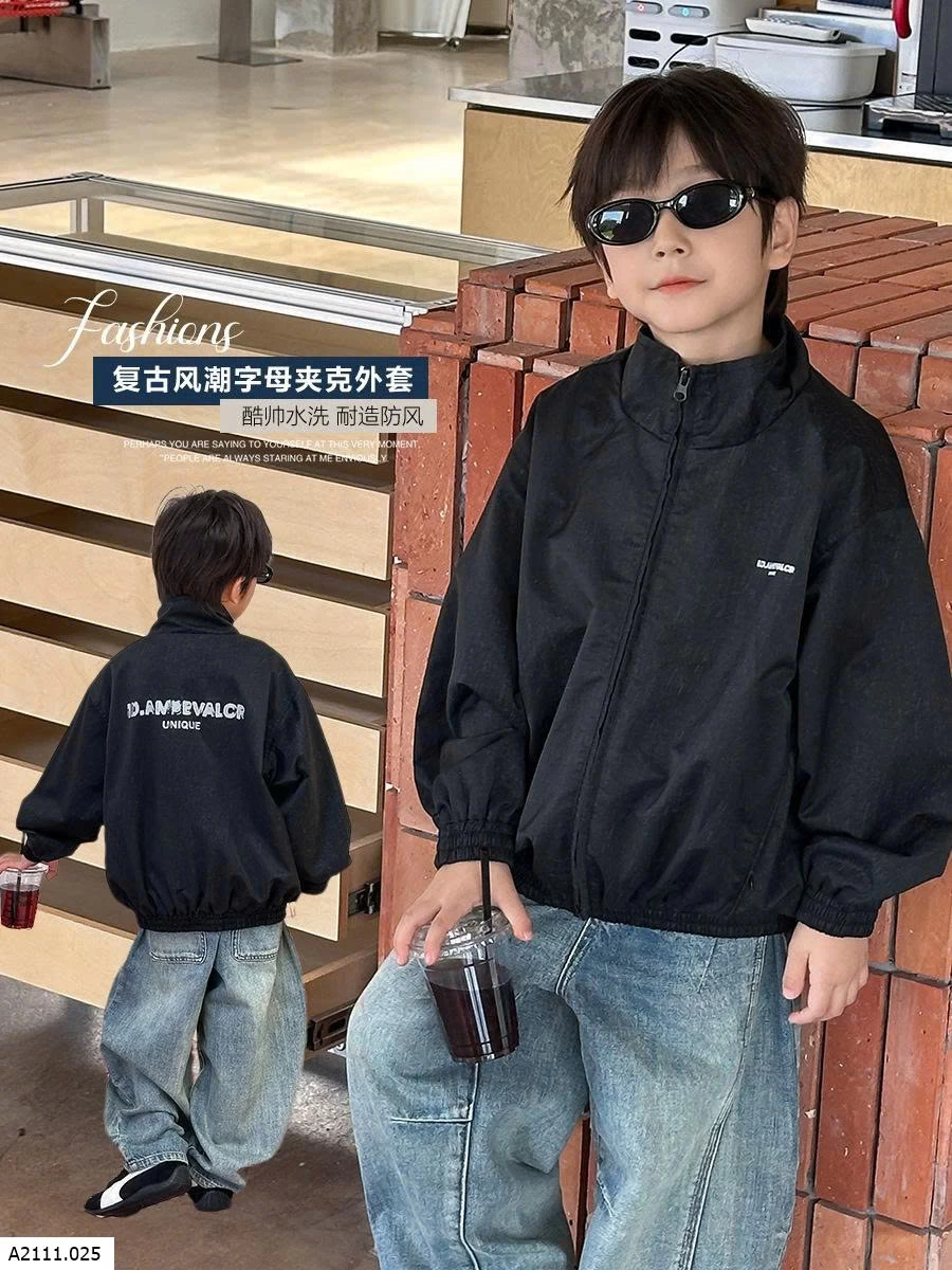 ÁO KHOÁC GIÓ BOMBER AMBB KIDS Giá sỉ : 90-150: 215k sz 160: 240k sz 170: 265k