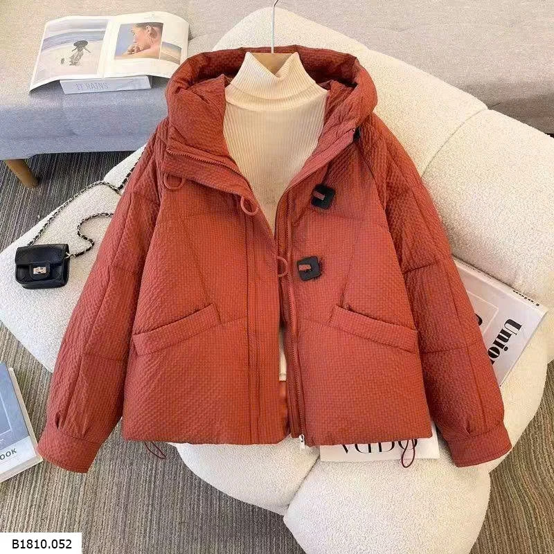 Áo phao dáng ngắn form rộng Hàn Quốc  Giá sỉ 210kA