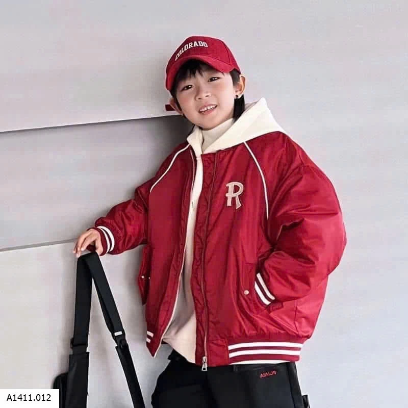 Á0O KHOÁC BOMBER TRẺ EM Giá sỉ 250k