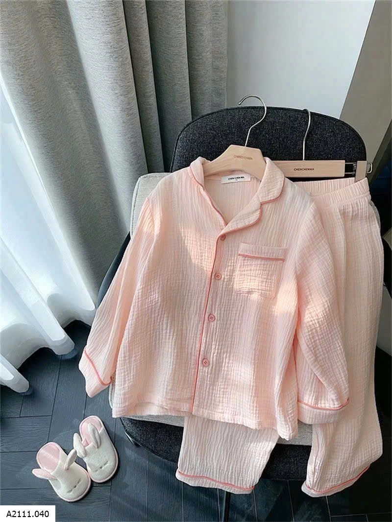 Set đồ ngủ bé gái Giá sỉ 115kA( MÀU HỒNG ĐẬM  HƠN ẢNH )