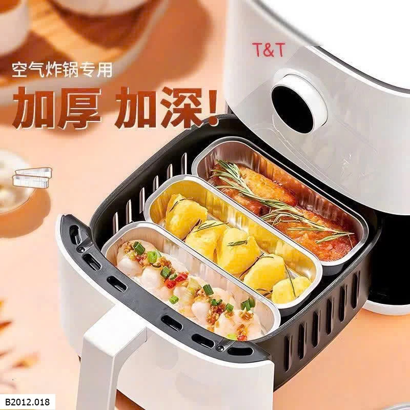 SET 30 KHAY CHỮ NHẬT NHÔM NƯỚNG Giá sỉ 45k