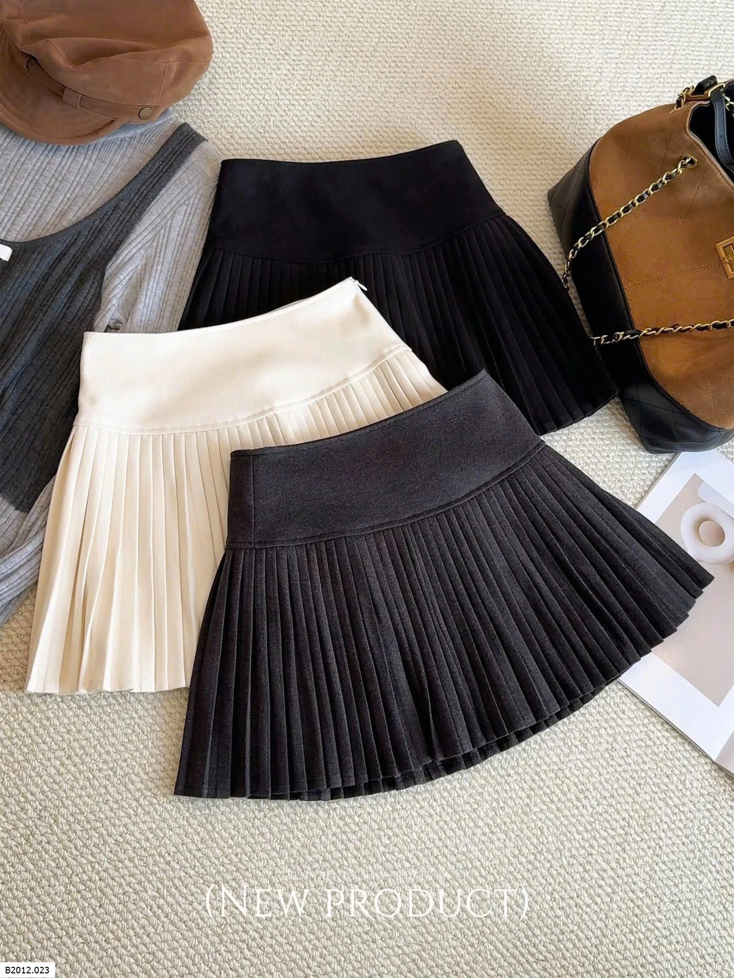 CHÂN VÁY XẾP LY NỮ ANNA Giá sỉ 150k