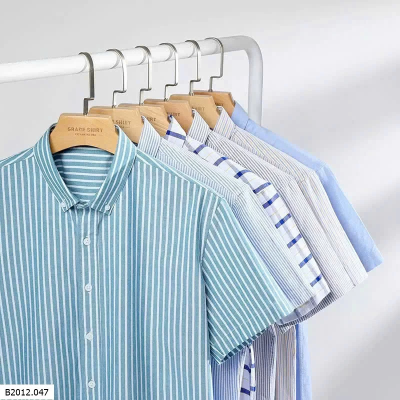 ÁO SƠ MI NAM CỘC TAY Giá sỉ 170ka