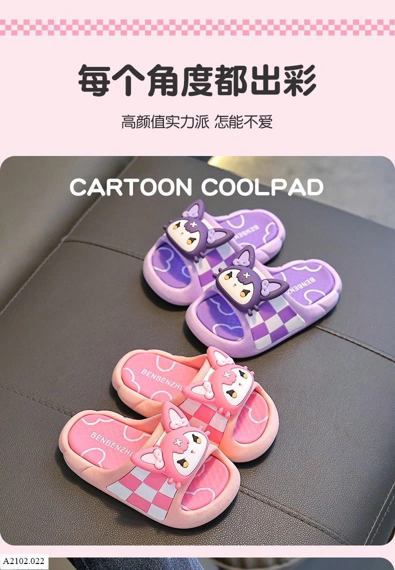DÉP KUROMI CHO BÉ Sỉ 63k