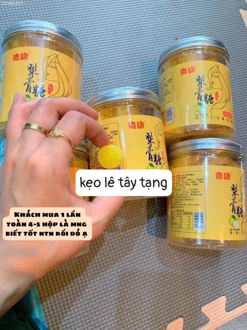 COMBO 2 HŨ KẸO LÊ TÂY TẠNGGGGG Sỉ 74k/1 set 2 hũ 