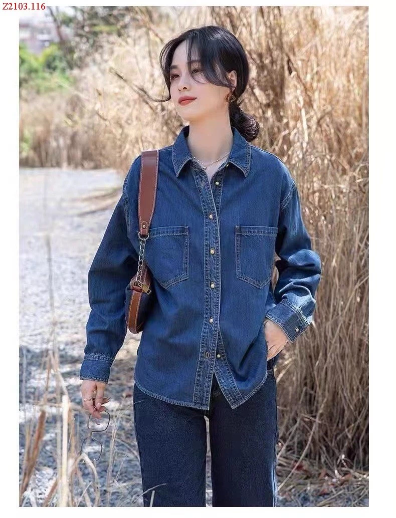 ÁO SƠ MI JEAN NỮ Si 132k/c