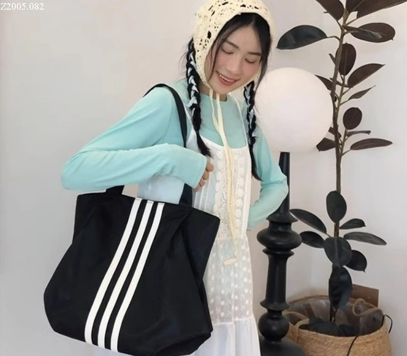 TÚI TOTE 3 VẠCH VẢI DÙ Sỉ 105k