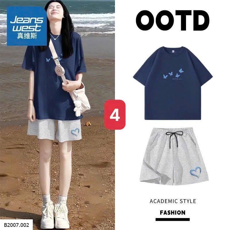 BỘ ĐÙI JEANSWEST      Sỉ 260k