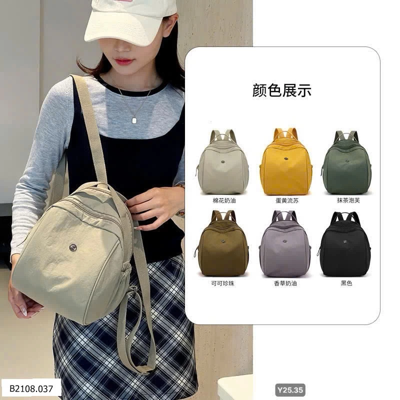 BALO VẢI DÙ CHỐNG NƯỚC   Giá sỉ 115k