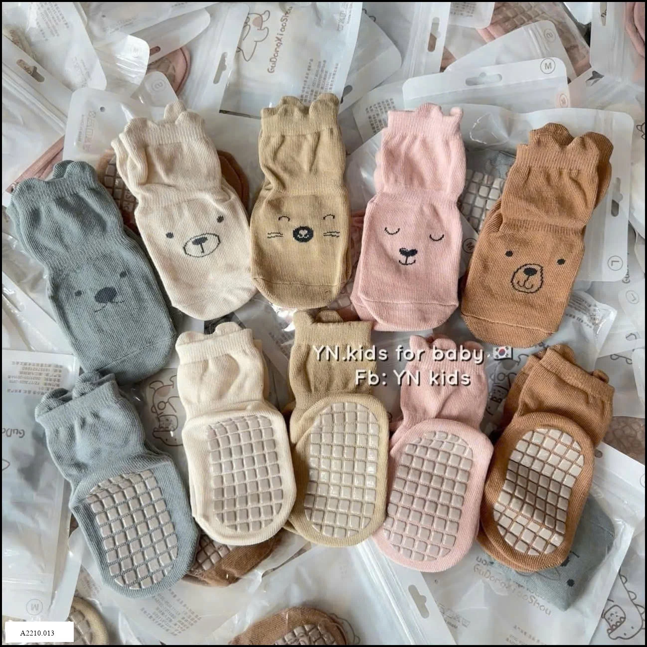 SET 10Đ TẤT NEMO CHỐNG TRƠN  Giá sỉ  89k/1 set 10 đôi