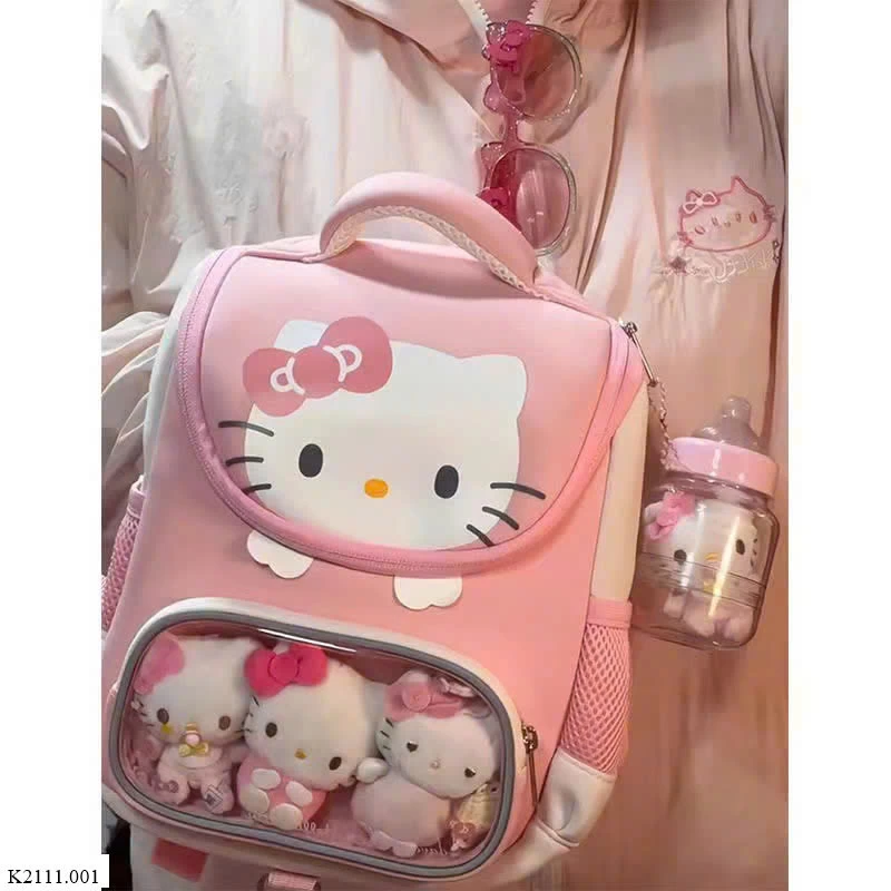 Balo kitty bé  Sỉ 140k ( k kèm gáu bông)