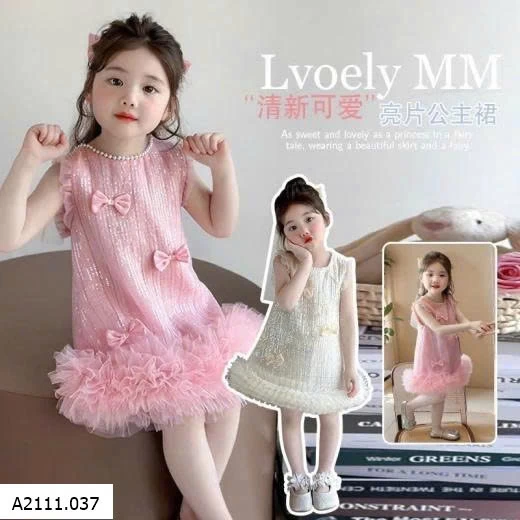 BST VÁY XINH CHO BÉ Giá sỉ M1: 160k M2: 164k M3: 192k M4-5 : 176k M6: 188k M7-8: 212k M9-10: 205k