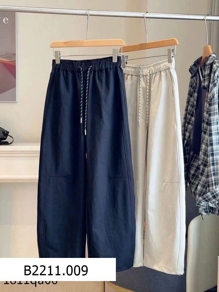 Quần harem ống rộng lưng thun ANNA Giá sỉ 180k